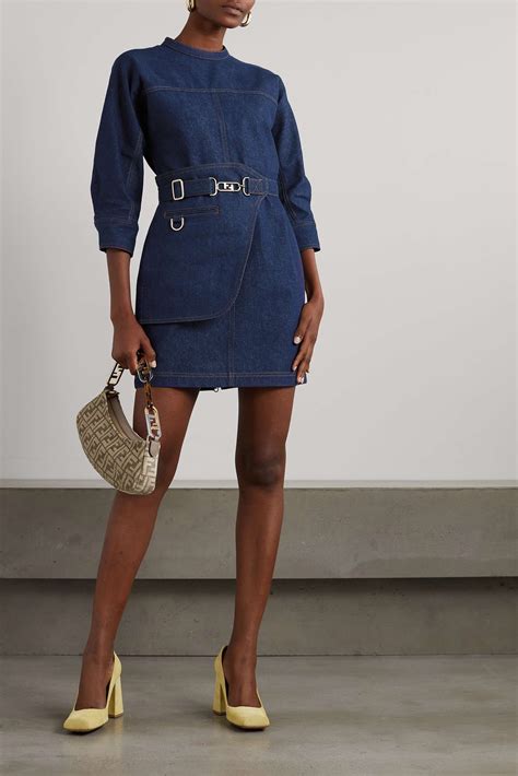 fendi dresss|fendi denim dress.